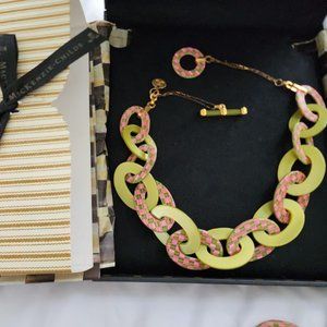 MACKENZIE-CHILDS TULIP LIAISON SHORT NECKLACE